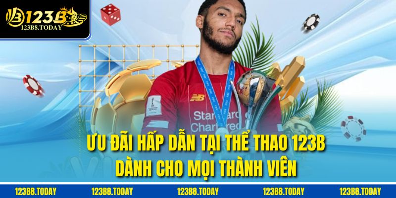 Ưu đãi hấp dẫn tại Thể thao 123b dành cho mọi thành viên